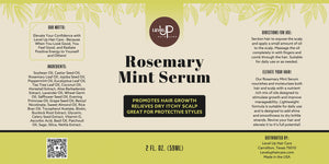 Rosemary Mint Serum 2 oz.